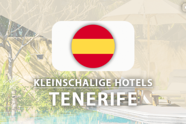kleinschalige hotels Tenerife