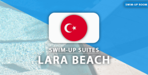 7 x Lara Beach swim-up hotels met privé zwembad