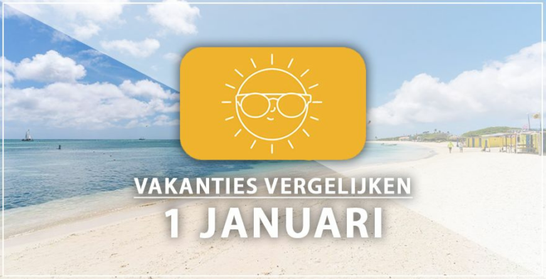 Vakantie vertrek 1 januari