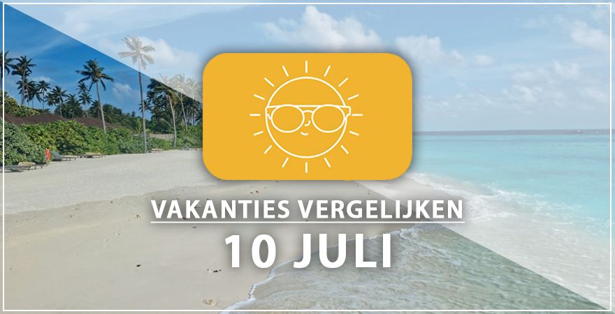 zonnige vakantiebestemmingen tien juli 2025