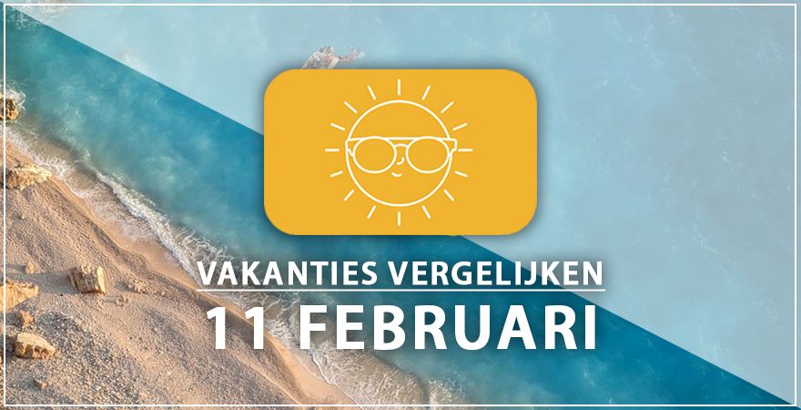 zonnige vakantiebestemmingen elf februari 2025