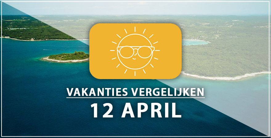 zonnige vakantiebestemmingen twaalf april 2025