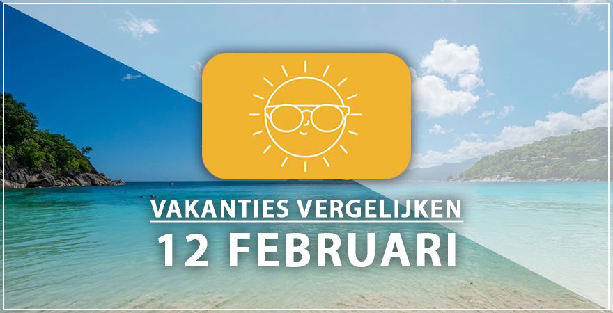 zonnige vakantiebestemmingen twaalf februari 2025