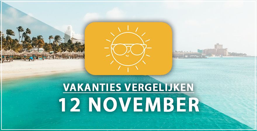 zonnige vakantiebestemmingen twaalf november 2024