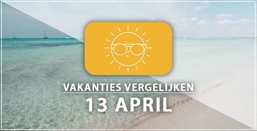 zonnige vakantiebestemmingen dertien april 2025