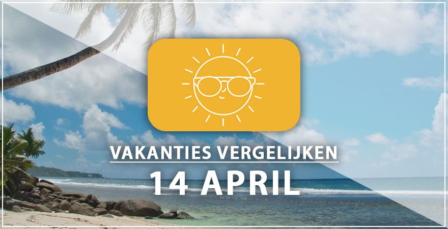 zonnige vakantiebestemmingen veertien april 2025