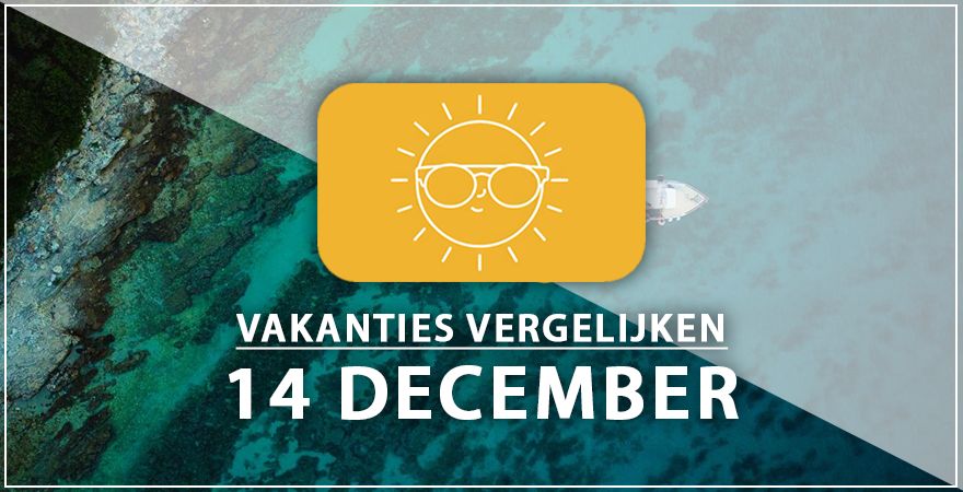 zonnige vakantiebestemmingen veertien december 2024