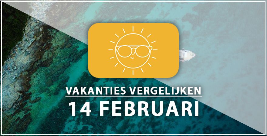 zonnige vakantiebestemmingen veertien februari 2025