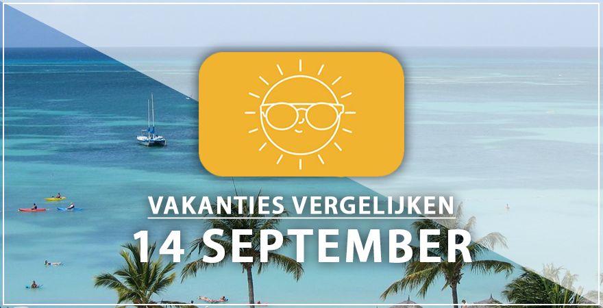 zonnige vakantiebestemmingen veertien september 2025