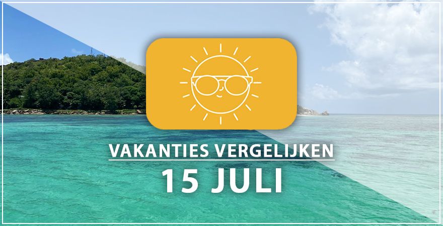 zonnige vakantiebestemmingen vijftien juli 2025