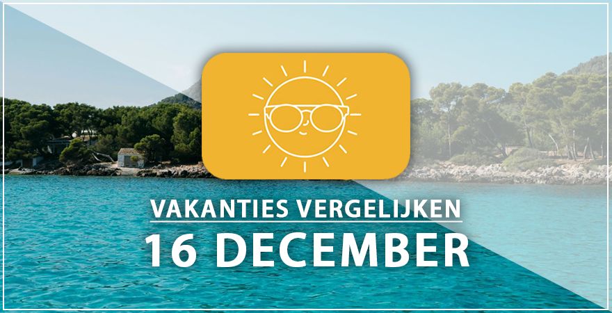 zonnige vakantiebestemmingen zestien december 2024