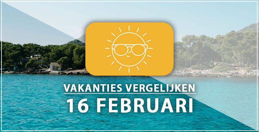 zonnige vakantiebestemmingen zestien februari 2025