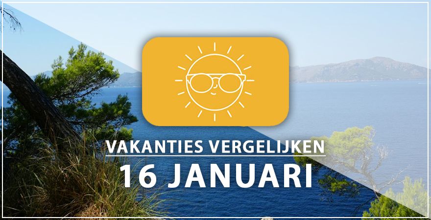 zonnige vakantiebestemmingen zestien januari 2025