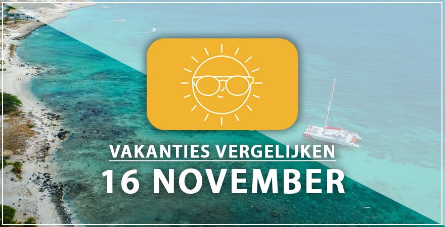 zonnige vakantiebestemmingen zestien november 2024