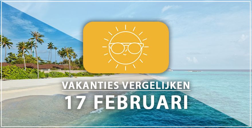 zonnige vakantiebestemmingen zeventien februari 2025