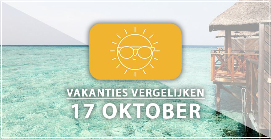 zonnige vakantiebestemmingen zeventien oktober 2025