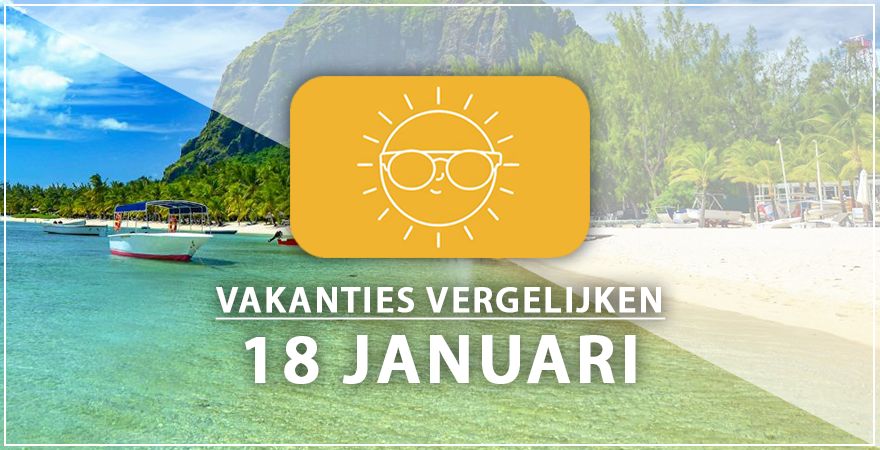 zonnige vakantiebestemmingen achttien januari 2025