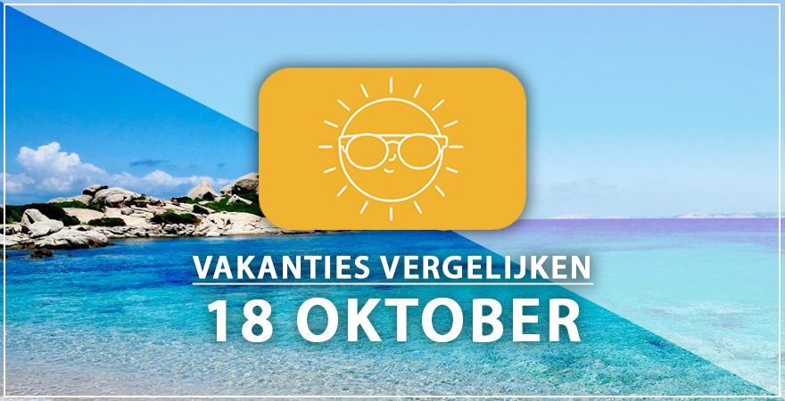 zonnige vakantiebestemmingen achttien oktober 2025