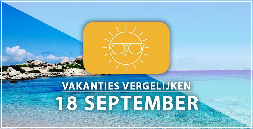 zonnige vakantiebestemmingen achttien september 2025