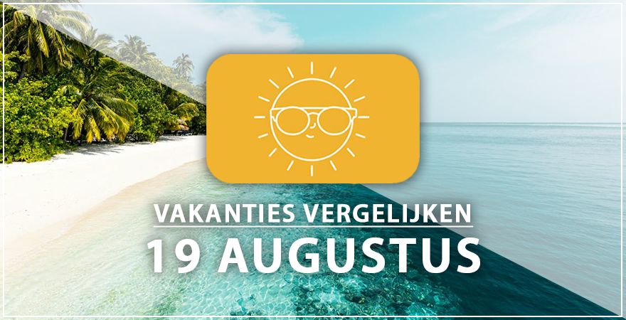 zonnige vakantiebestemmingen negentien augustus 2025