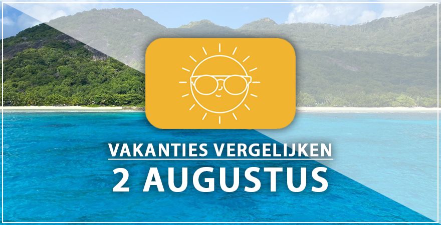 zonnige vakantiebestemmingen twee augustus 2025