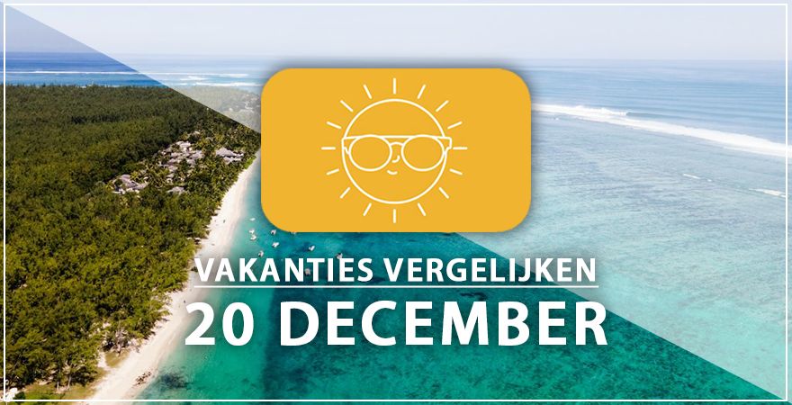 zonnige vakantiebestemmingen twintig december 2024