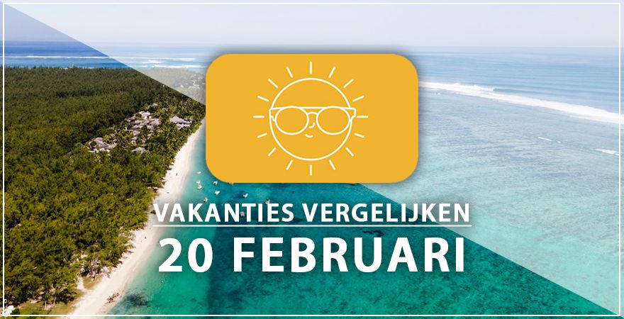 zonnige vakantiebestemmingen twintig februari 2025