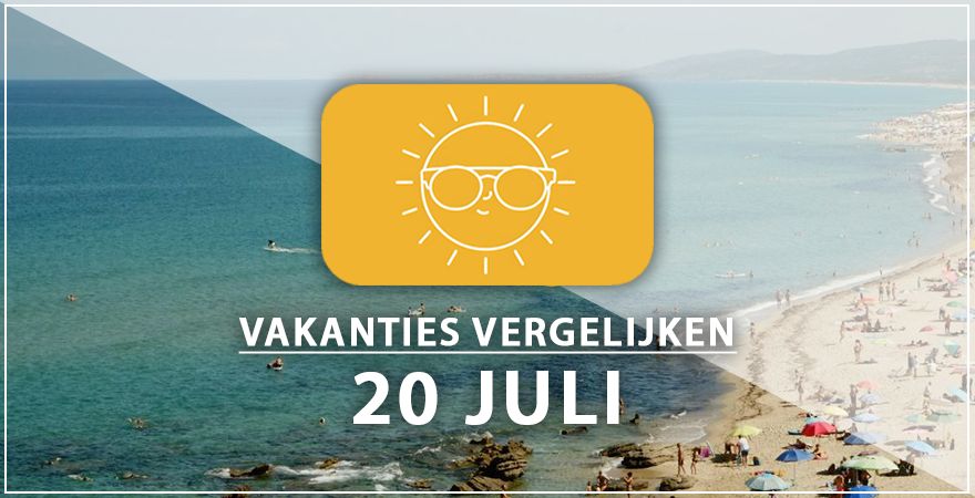 zonnige vakantiebestemmingen twintig juli 2025