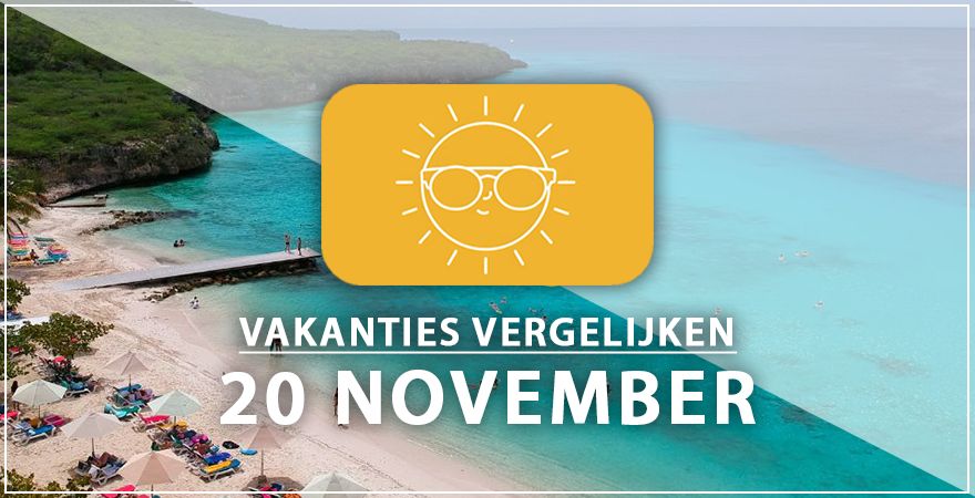 zonnige vakantiebestemmingen twintig november 2024