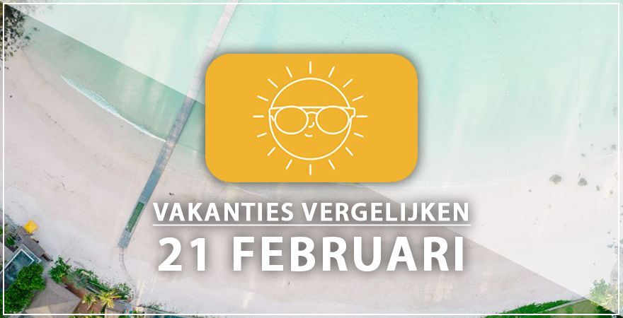 zonnige vakantiebestemmingen éénentwintig februari 2025