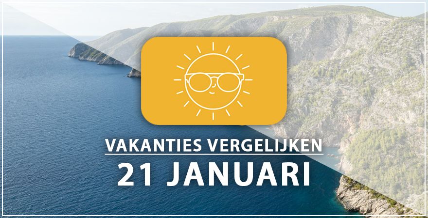 zonnige vakantiebestemmingen éénentwintig januari 2025