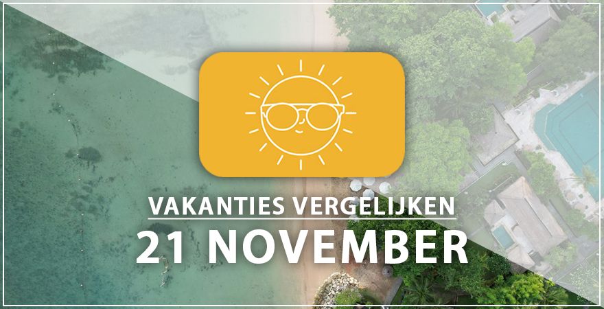 zonnige vakantiebestemmingen éénentwintig november 2024