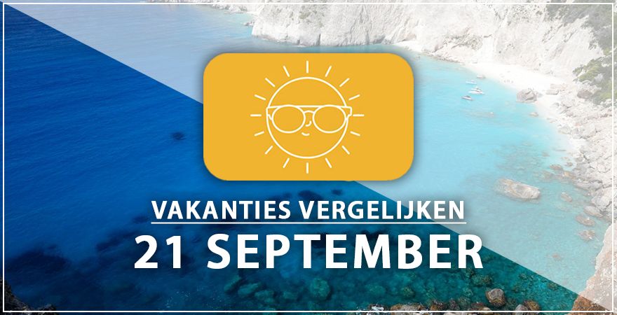 zonnige vakantiebestemmingen éénentwintig september 2025