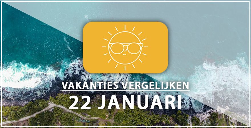 zonnige vakantiebestemmingen tweeëntwintig januari 2025