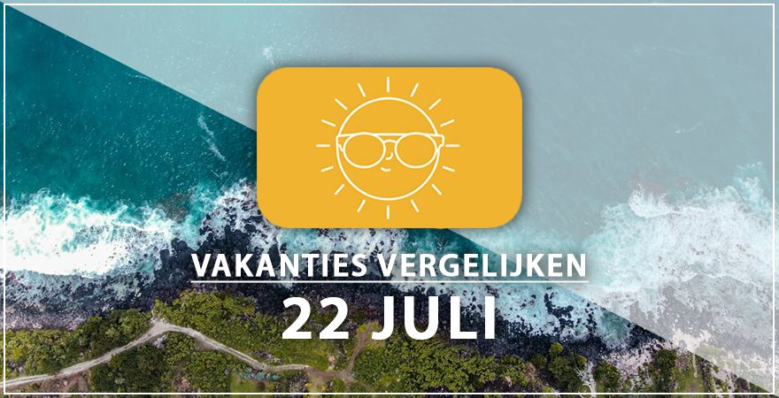 zonnige vakantiebestemmingen tweeëntwintig juli 2025