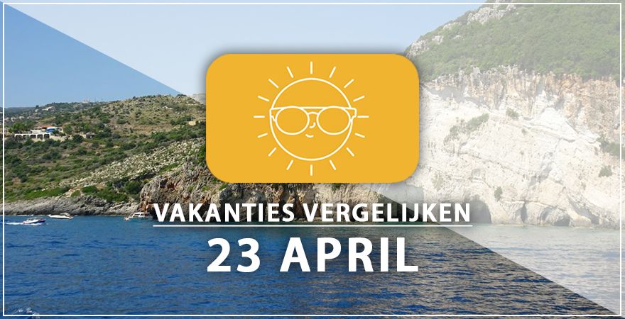 zonnige vakantiebestemmingen drieëntwintig april 2025