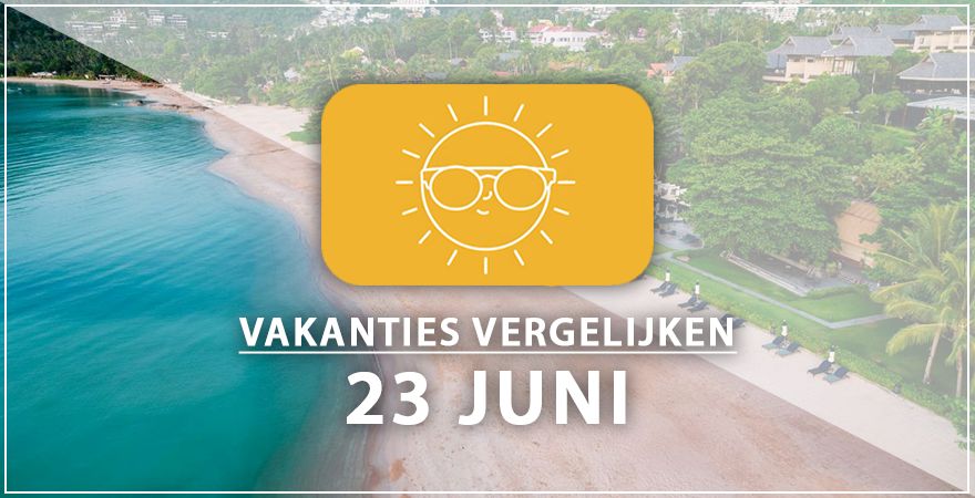 zonnige vakantiebestemmingen drieëntwintig juni 2025