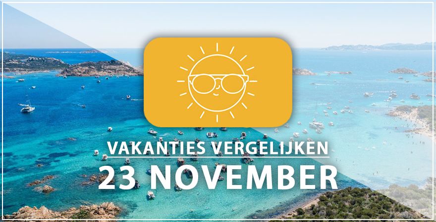 zonnige vakantiebestemmingen drieëntwintig november 2024