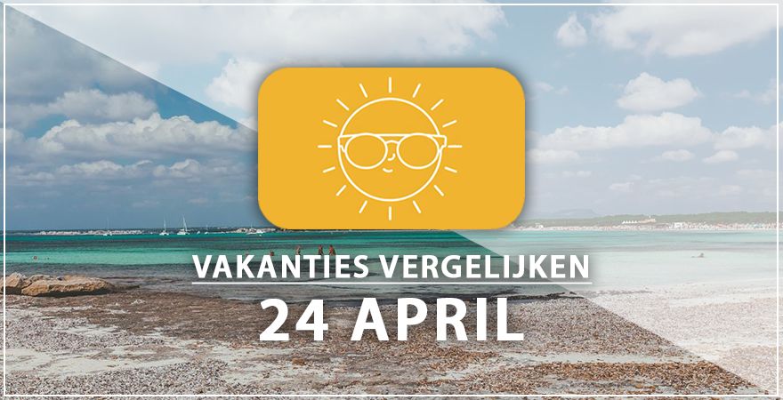 zonnige vakantiebestemmingen vierentwintig april 2025