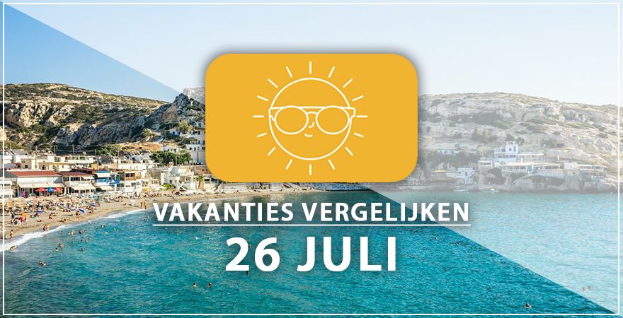 zonnige vakantiebestemmingen zesentwintig juli 2025