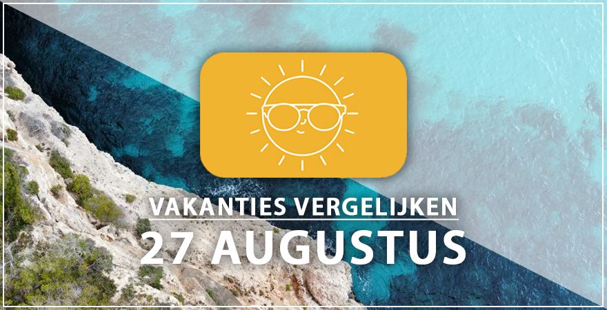 zonnige vakantiebestemmingen zevenentwintig augustus 2025