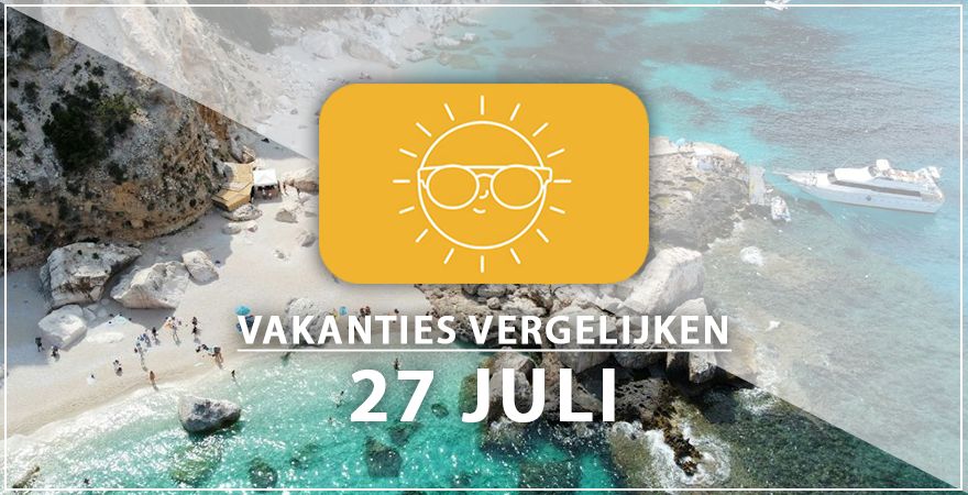 zonnige vakantiebestemmingen zevenentwintig juli 2025