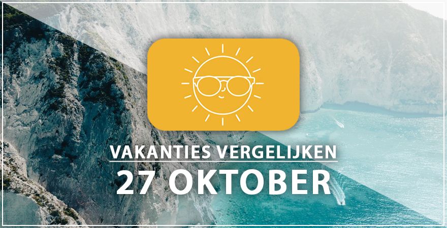 zonnige vakantiebestemmingen zevenentwintig oktober 2025