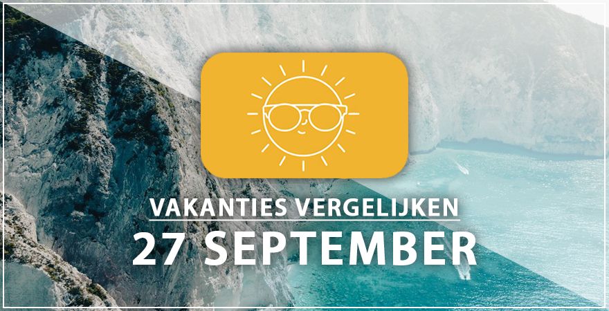 zonnige vakantiebestemmingen zevenentwintig september 2025