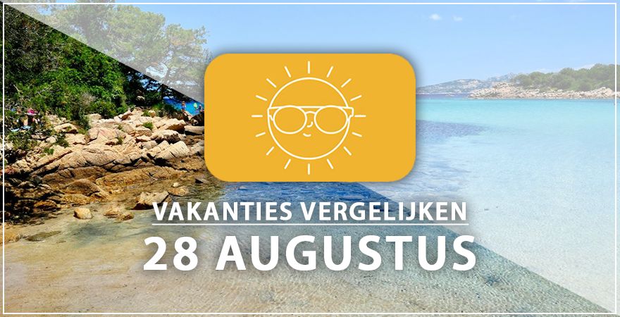 zonnige vakantiebestemmingen achtentwintig augustus 2025