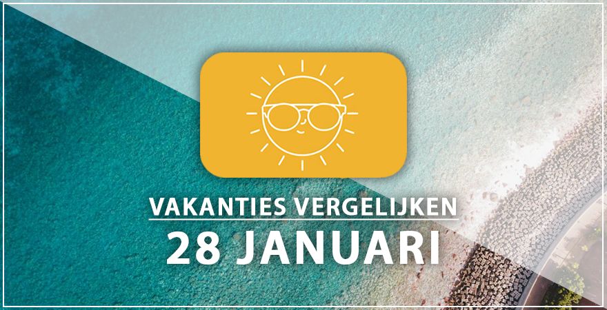 zonnige vakantiebestemmingen achtentwintig januari 2025