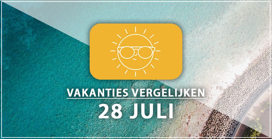 zonnige vakantiebestemmingen achtentwintig juli 2025