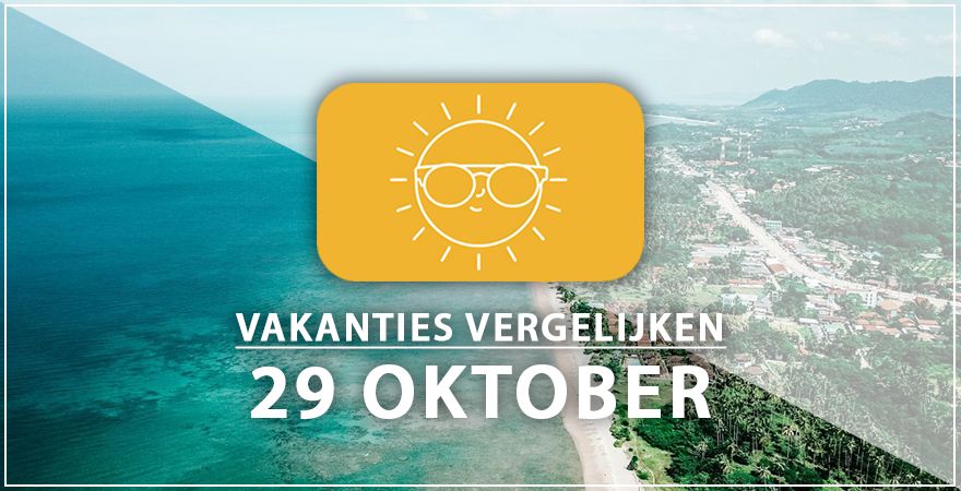 zonnige vakantiebestemmingen negenentwintig oktober 2025