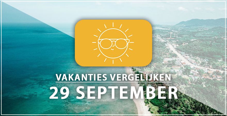 zonnige vakantiebestemmingen negenentwintig september 2025