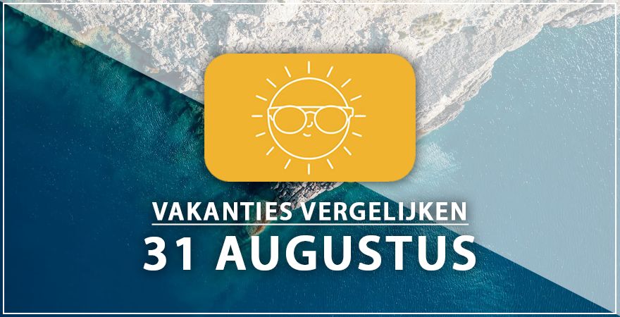 zonnige vakantiebestemmingen éénendertig augustus 2025